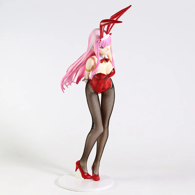 

Darling In The FRANXX 02 Zero Two PVC Figure 1/4 Scale Bunny Girl Model Toy Doll