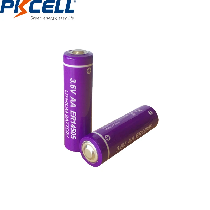 Аккумуляторы PKCELL AA 3 6 В ER14505 14505 2400 мАч 10 шт. батарейки LiSCLO2 превосходные батареи LR6