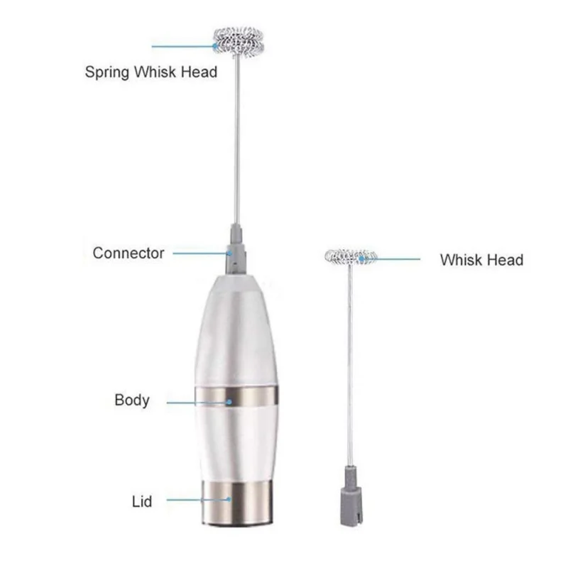 Гаджет с батарейным питанием молочный ручной миксер взбиватель подставка для