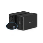 Blueendless 3,5 дюймовый жесткий диск USB Dual Bay корпус для жесткого диска 4 Raid автоматическая интеллектуальная поддержка данных 2x10 ТБ Корпус для жесткого диска Type C