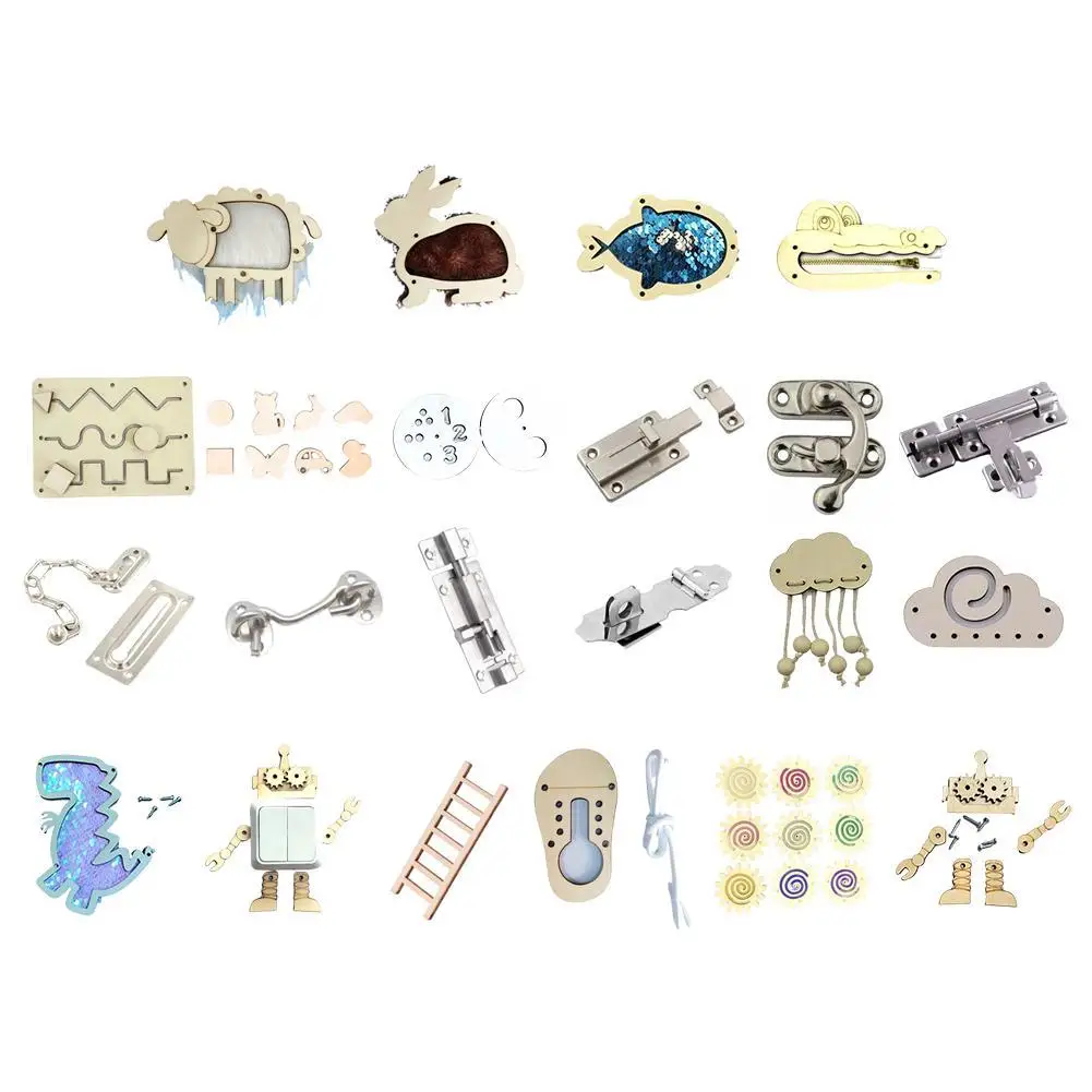 Деревянная доска сделай сам с деревянными чипами аксессуары для доски раннего