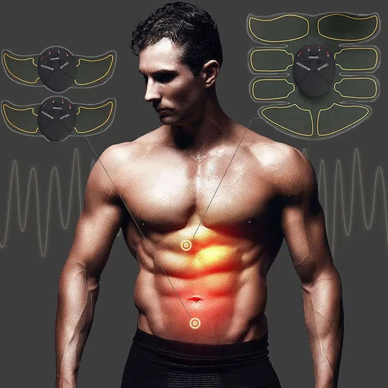 

Fat Burning Stimulator Slimming Shaper Machine Abdominal Muscle Exerciser Training Body Building Vibration Fitness Massager