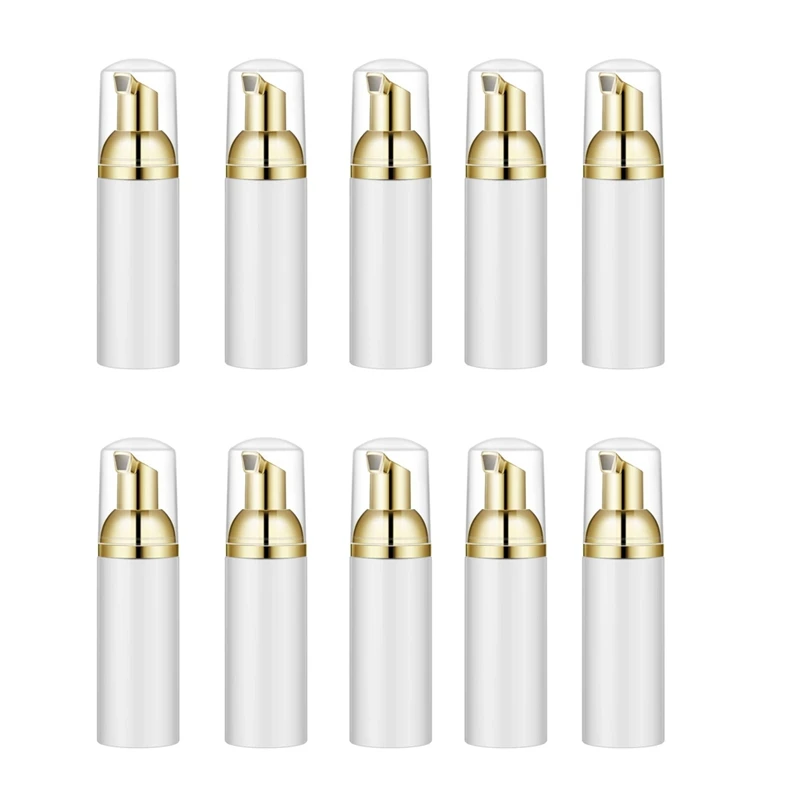 

10PCS 30ML Plastic Foaming Bottle Soap Mousses Liquid Dispenser,Froth Shampoo Lotion Bottling Foam Bottles