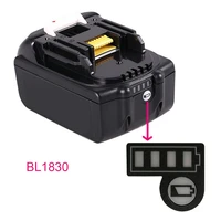 10pcsset battery capacity label sticker bl1830 bl1430 battery led key sticker for makita 18v 14 4v lithium battery