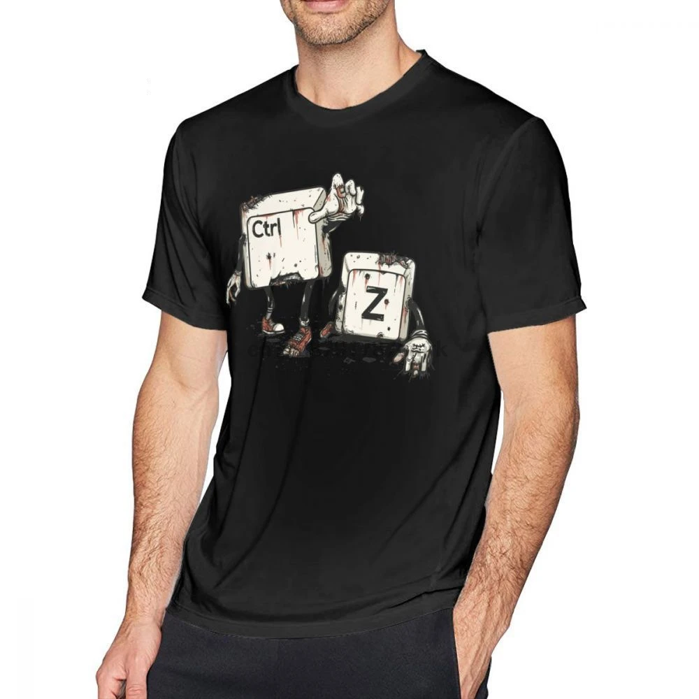 Футболка с зомби Walking Undoead модная футболка потрясающая 100 хлопок Мужская коротким
