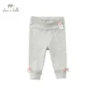 Детские длинные штаны с бантом, для девочек