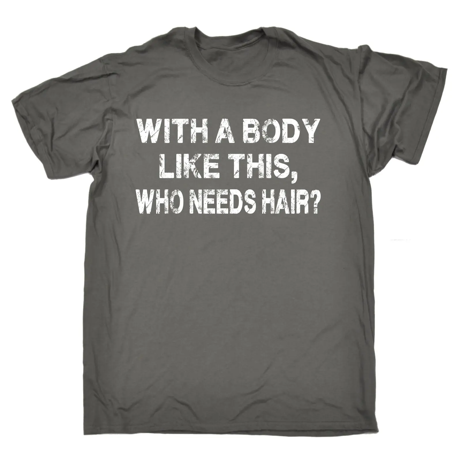 С таким телом кому нужна футболка для волос лысый дедушка подарок на день