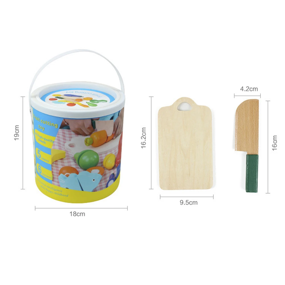 

Children Pretend Play Kitchen Set Fruits Vegetables Cutting Educational Toy For Kids Cutting Fruits Vegetables Pretend Play Set