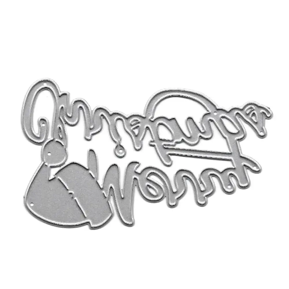 Металлические режущие штампы с цифрами 0-9 трафарет для скрапбукинга сделай сам