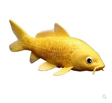

Ornamental fish of golden carp spiny fish, marine animal Horticultural Resin Angel Decoration home statues