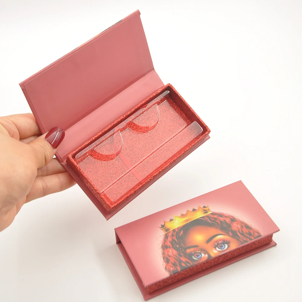 

Оптовая торговля ресниц складной ящик посылка ресниц Коробки посылка пользовательские прямоугольные магнитные ресницы серо-коричневого ц...