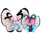 Игрушка плюшевая бабочка для детей, милая мягкая кукла аниме Покемон и бабочка, милая Зверюшка, подарок на день рождения, 11-20 см