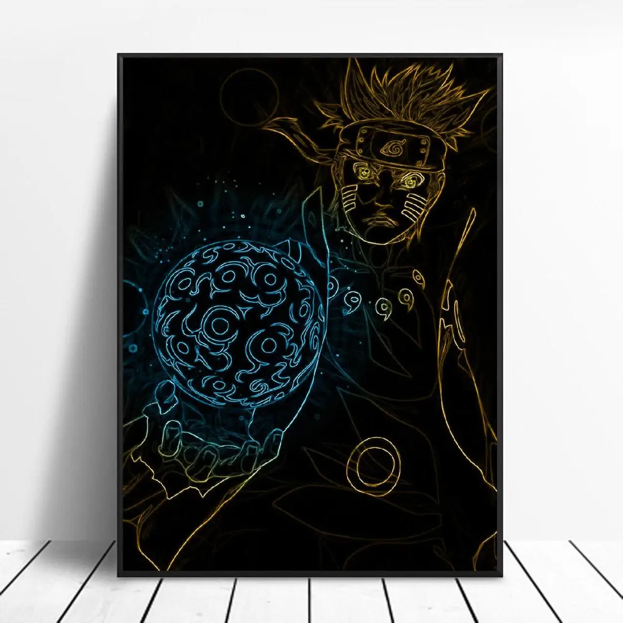 

Неон с рисунком из аниме холст картины настенные картины печать на холсте домашний Декор настенный плакат для декора для гостиная