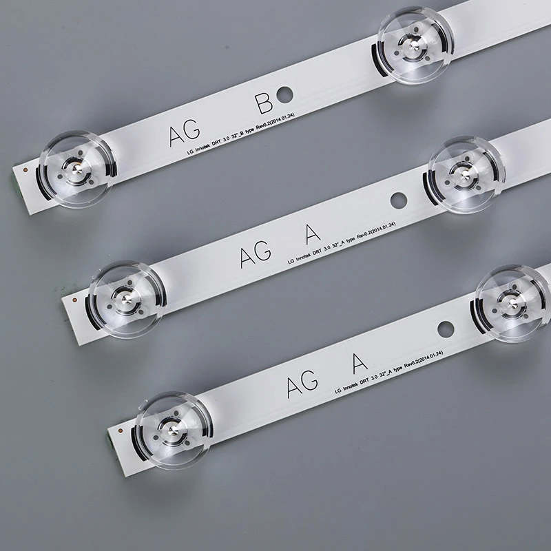 

Led Backlight Strip 6Lamp for Lg 32 Inch Tv Innotek Drt 3.0 32 Inch -A/B 32Mb25Vq 6916L-1974A 6916L-1981A 32Lb5820 32Lf580V 32Lb