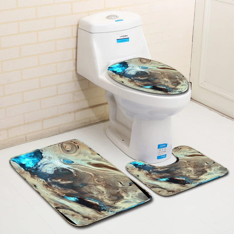 

Красочные коврики с геометрическим рисунком в полоску, Товары для ванной комнаты, искусственный коврик для ванной, ковер для ванной, Товары ...