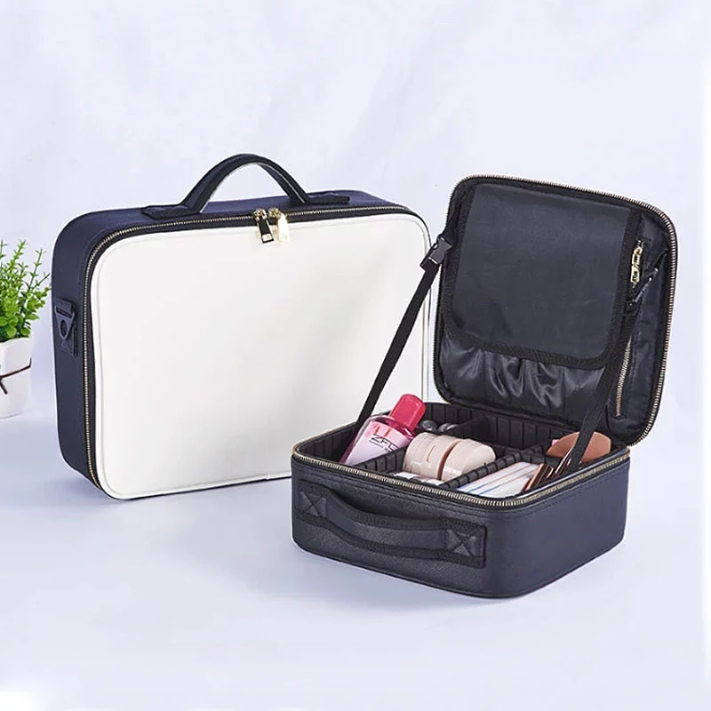 Высококачественные органайзеры для косметики из искусственной кожи женщин