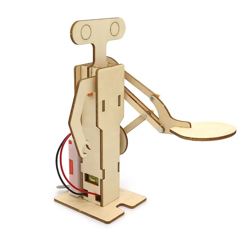 

Wooden Fan Fan Robot Diy Model Kit , Fun Cognitive Learning Gift , Science Project , Early Education