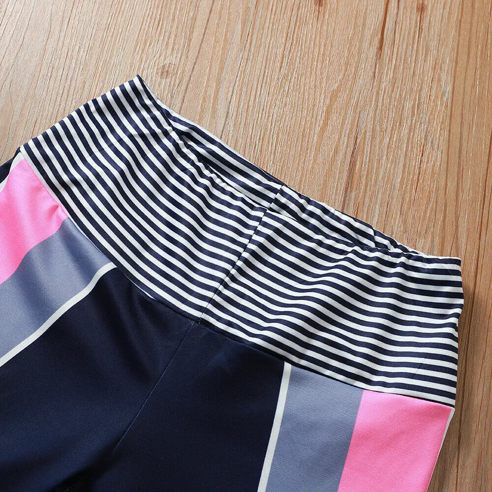 Женские лоскутные леггинсы с пуш-ап для фитнеса высокой талией спортзала