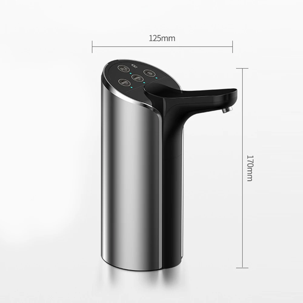 Стерильный портативный электронный насос для бутылки с питьевой водой USB зарядка