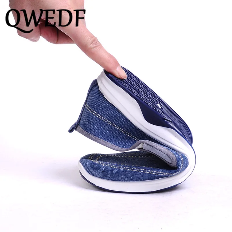 2019 Осенняя парусиновая мужская обувь джинсовая модная повседневная Молодежные