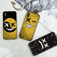 fashion style funny smiley face design soft phone case for iphone 12 mini 11 pro max xs shell xr x se 7 plus 8 6 5s 6s tpu cover