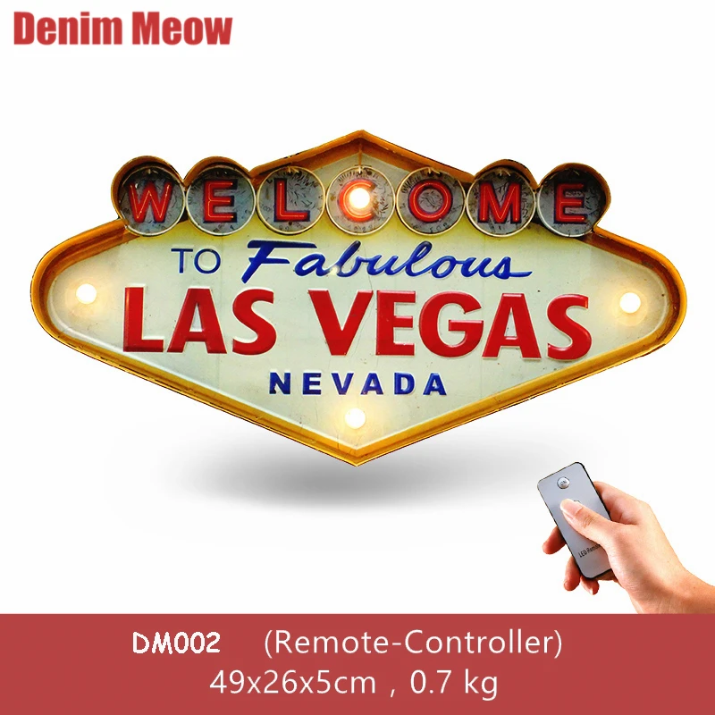 

Винтажная светодиодная неоновая вывеска Denim Meow N169