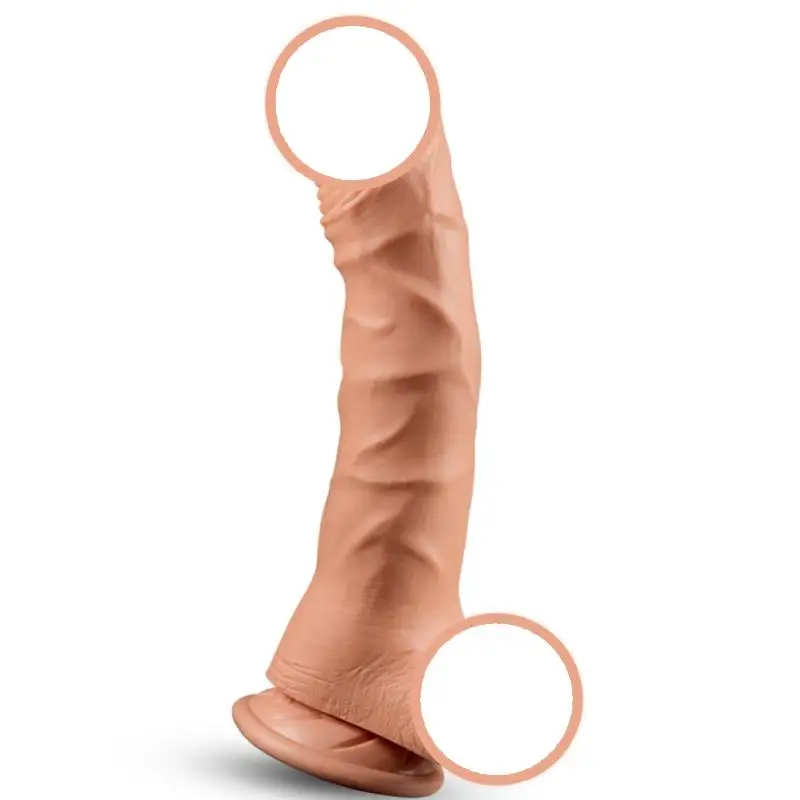 Реалистичный фаллоимитатор на ощупь с кожей мягкая жидкость может носить