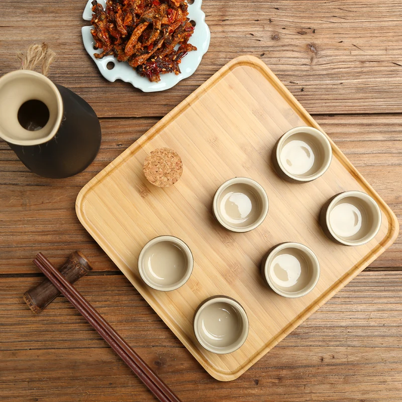 Дистрибьютор в японском стиле керамический набор для вина маленькая белая