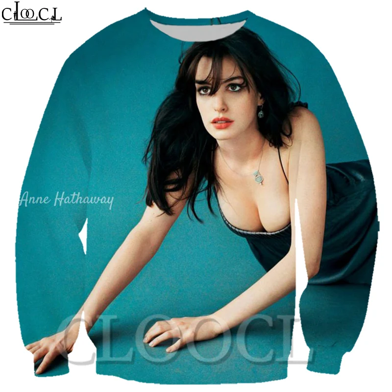 Унисекс универсальные толстовки CLOOCL 3D принт Повседневная Звезда Анны хативей