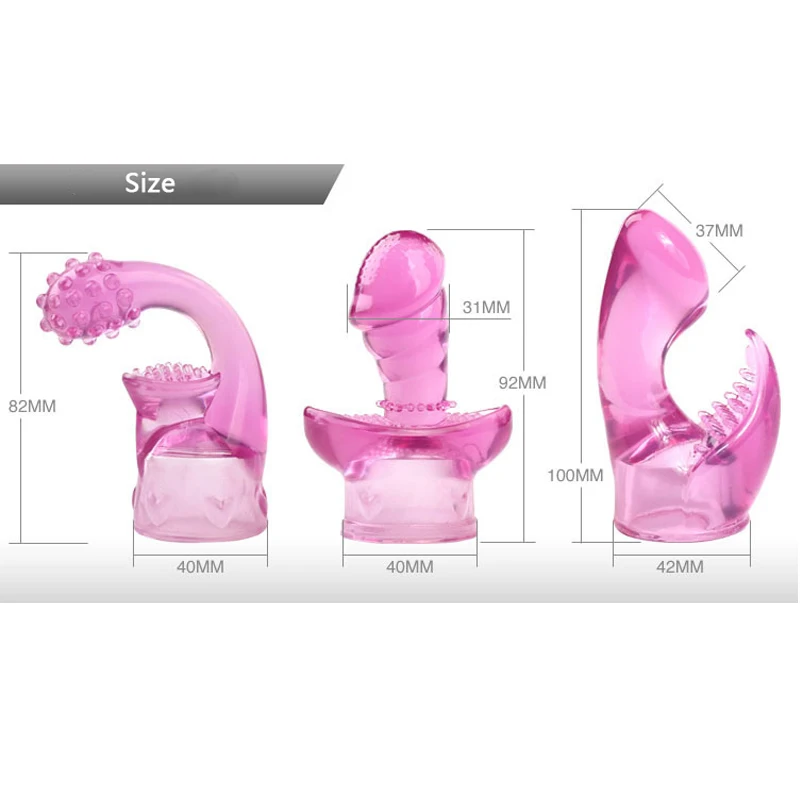 Leten аксессуары для вибраторов массажа влагалища AV палочка Кепки Для женщин