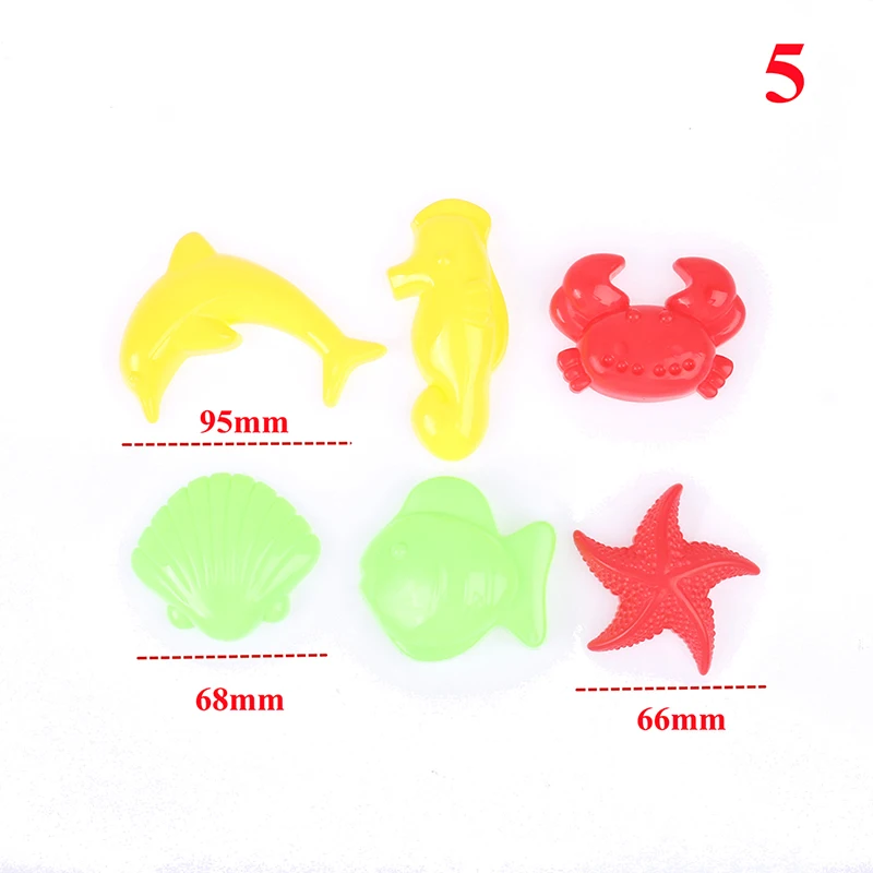 

Hot Castle Model Play Sand Outdoor Toys for ChildrenSummer Seaside Beach toys Baby Soft Rubber Dune Sand Mold Tools Sets