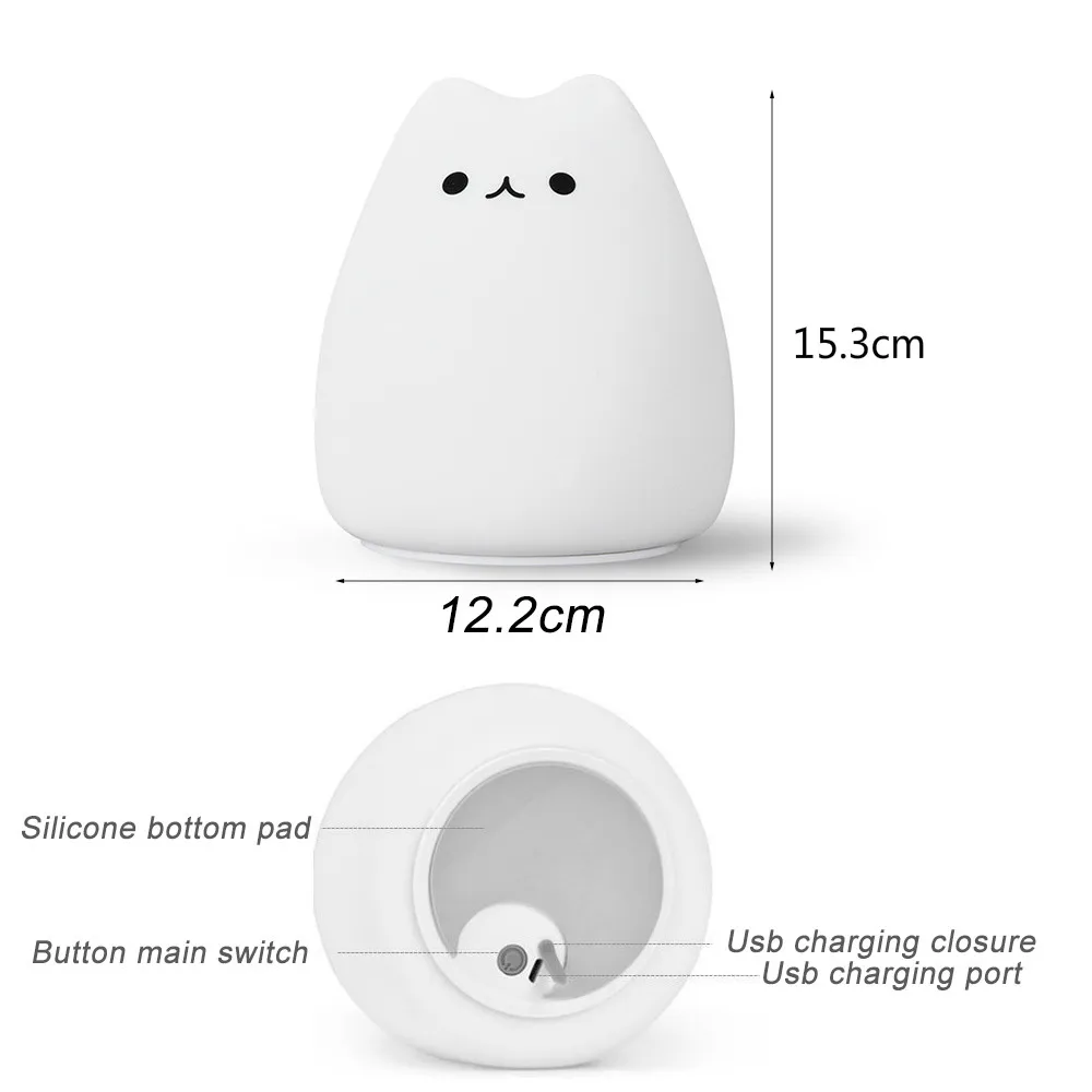SNEWVIE фонарик с дистанционным управлением светодиодный ночсветильник красочный