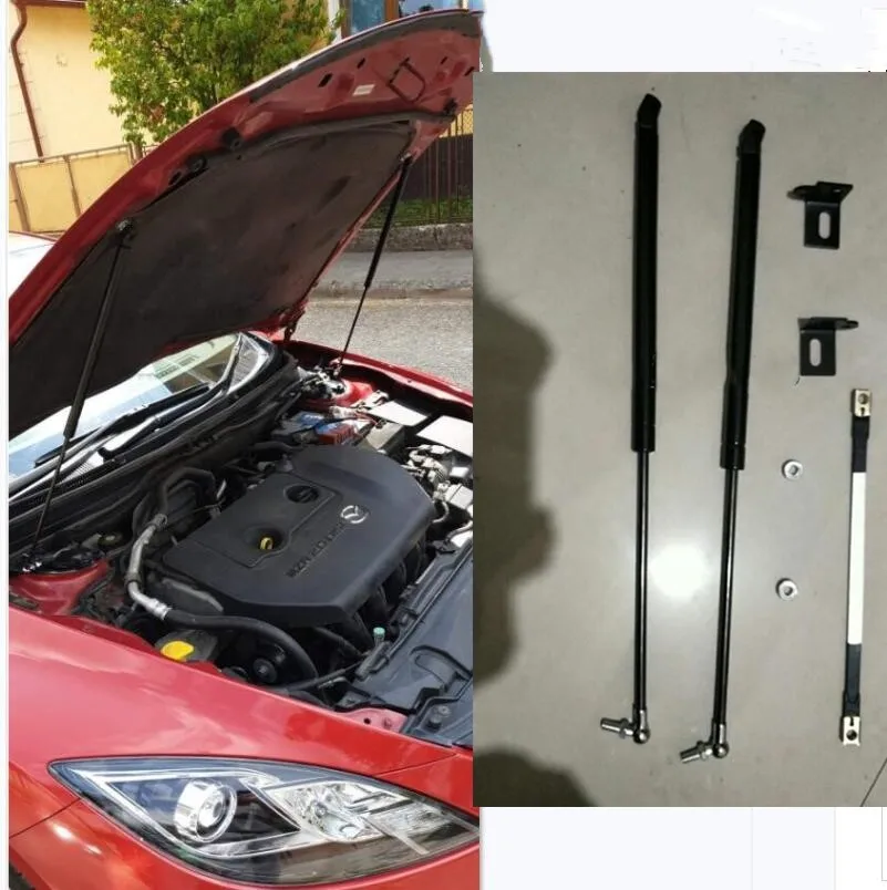 2008 2009 2010 2011 2012 2013 для Mazda 6 Аксессуары капота автомобиля газовая амортизационная