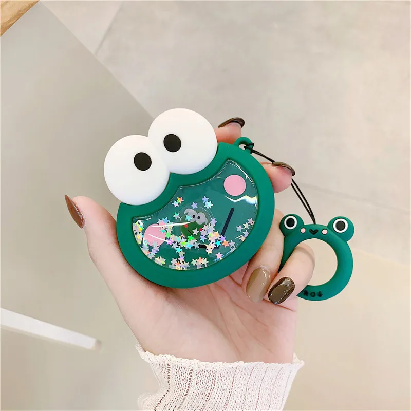 45A Чехол для Airpods, силиконовый прелестный, в мультяшном стиле, из термопластичного полиуретана, чехол для Airpod, чехол для Air Pods, беспроводная bluetooth-гарнитура для зарядки, Etui - Color: 45A