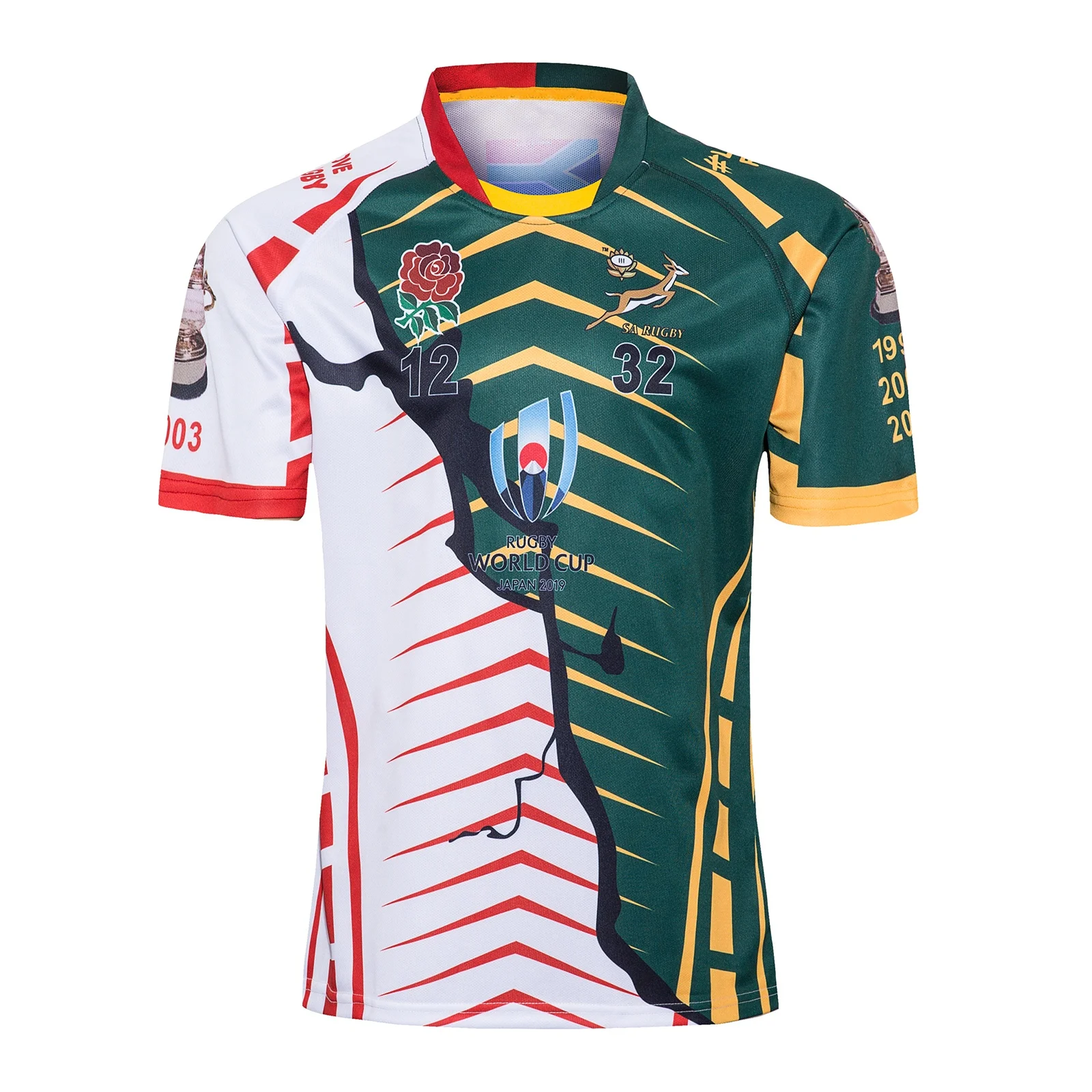 

Коллекция 2019 года, Спортивная футболка для регби RWC CHAMPIONS