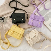 2021 spring new style small square lady bag fashion popular messenger bag ins style mini womens small bag girl shoulder bag