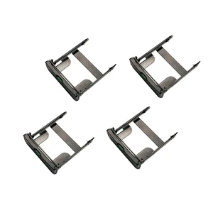 4 psc original 663074 001 506601 001 3 5hdd hard drive tray caddy adapter bracket servers for hp z600 z800 z620 z820 z840 z640 free global shipping