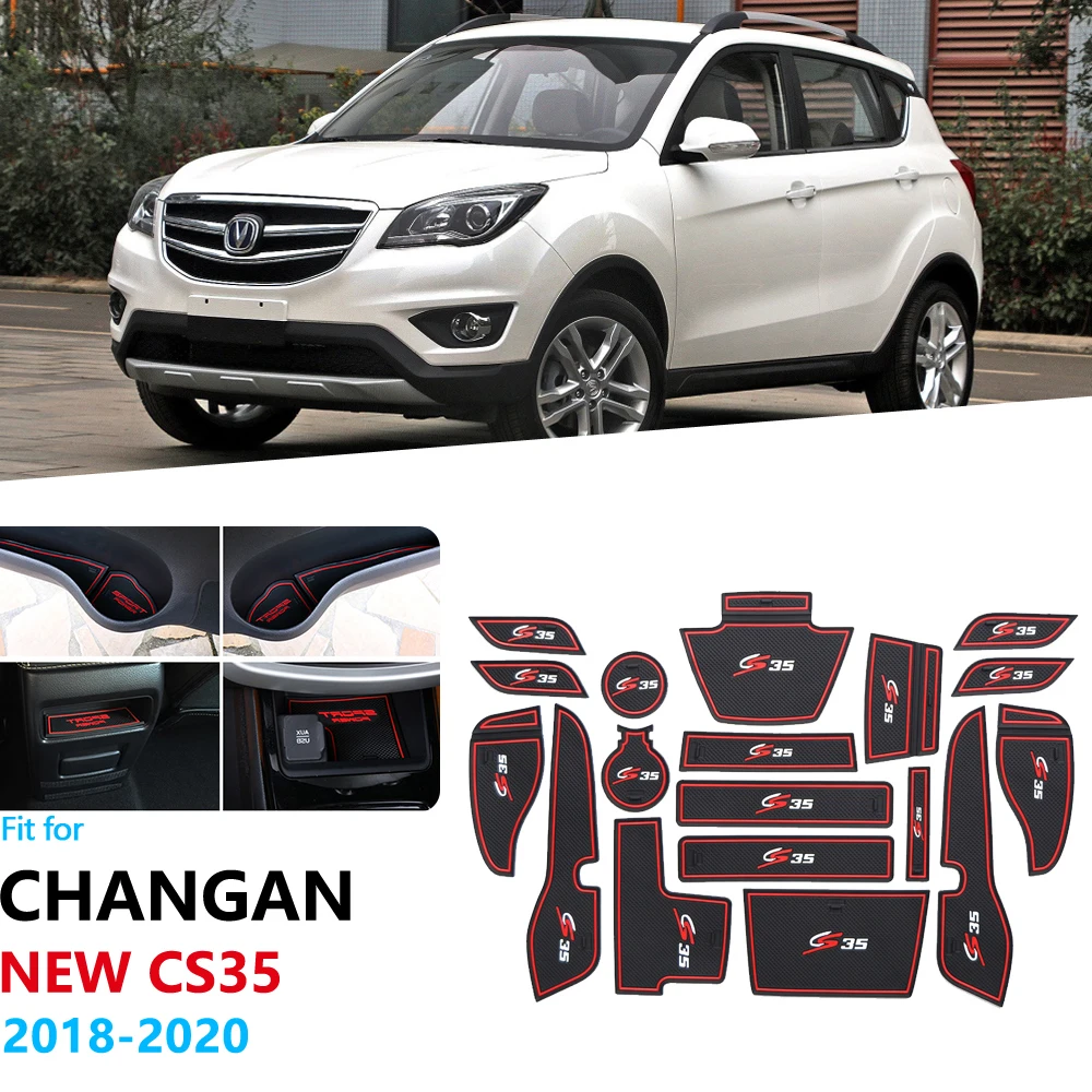 Противоскользящими резиновыми затворный слот подставка под кружку для Changan