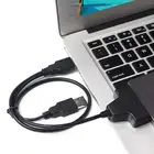 Кабель HDD 7 + 15pin SATA, USB 2,0 a 2,5 pulgadas, адаптер для SATA диска SSD HDD ноутбука, кабель для жесткого диска 45 см