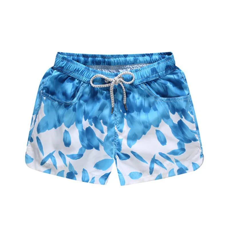Летние женские сексуальные плавки с принтом быстросохнущие бордшорты размера