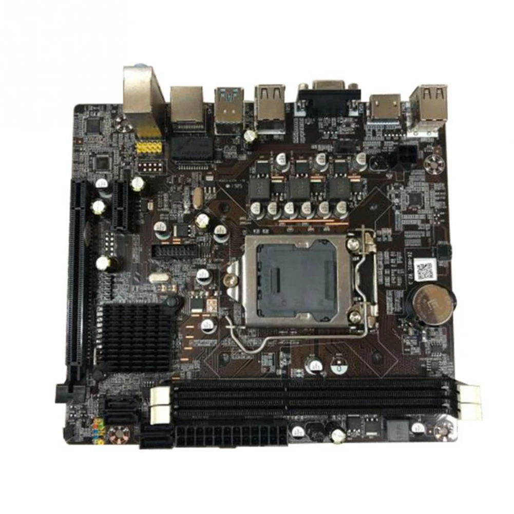 Процессор Intel B75 разъем LGA 1155 Материнская плата mикро ATX 32 ГБ 2 DDR3 1066 1333 1600 USB 3,0 PCI-E для Ксеон Core i3 i5 i7 LGA1155
