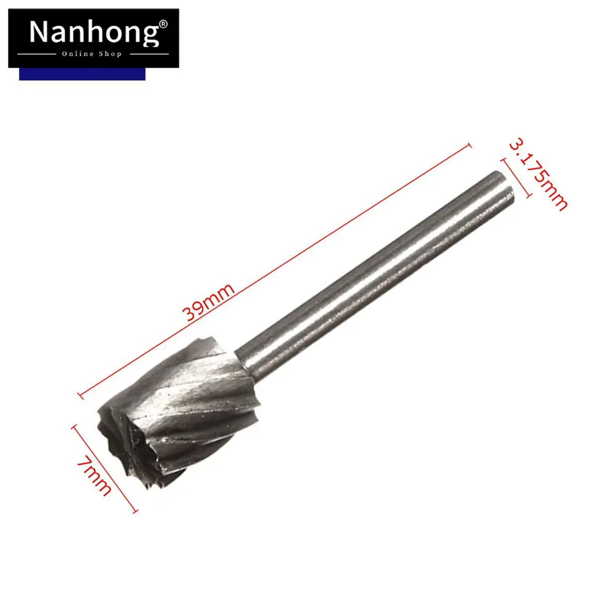 NANHONG 3 175 мм HSS Фреза маршрутизатора сверла фреза для Dremel и роторного