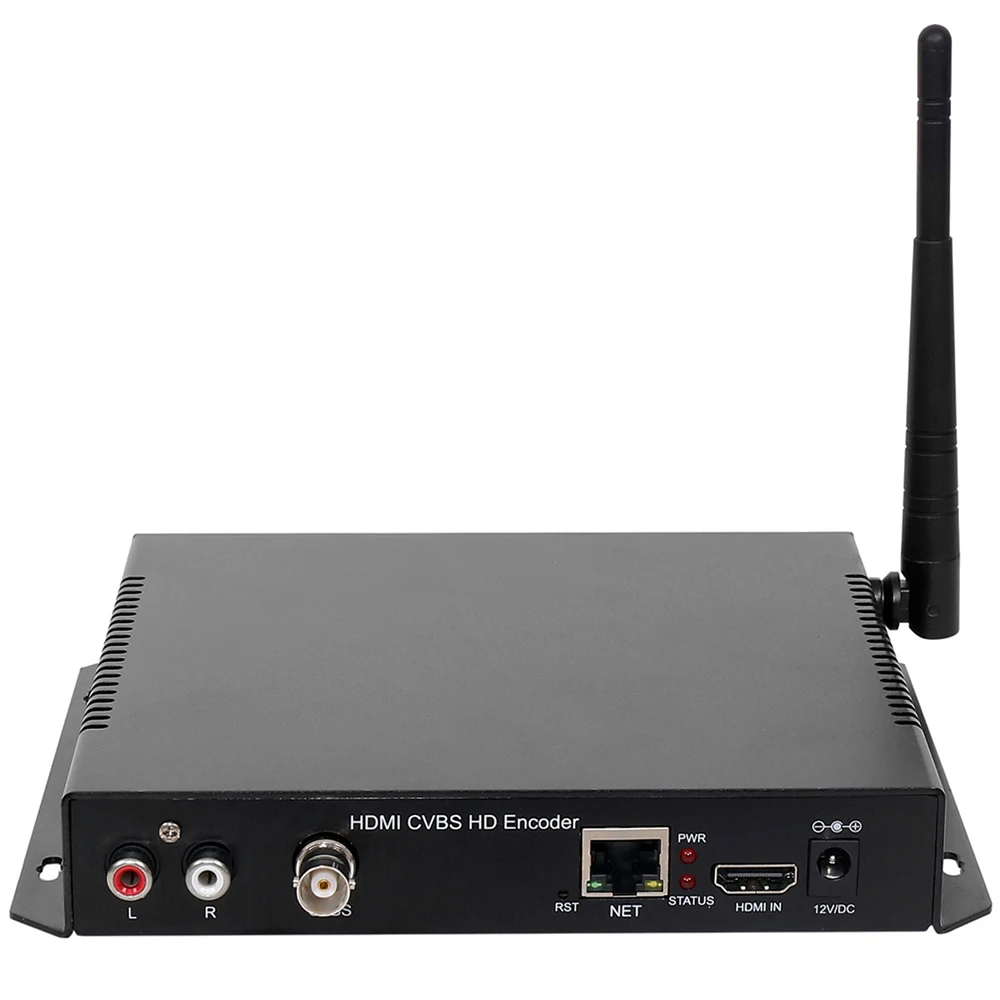 HDMI + CVBS AV WiFi кодировщик HD SD видео аудио H.264 Аппаратное обеспечение IP Поддержка PAL NTSC