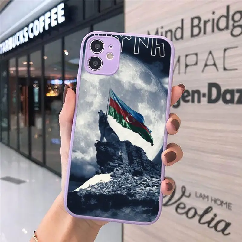 

turkey turkish flag Accessories Phone Cases Matte transparent For Purple iPhone 12 Mini 11 Pro XR XS Max 7 8 Plus X Back Cover