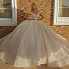 Новинка 2021, свадебные платья с кристаллами и стразами, свадебные платья невесты в арабском стиле Дубая, свадебные платья со шлейфом, роскошное свадебное платье