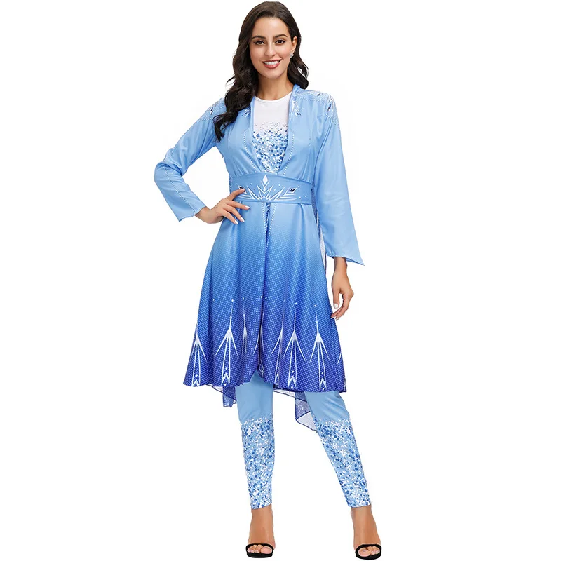 Хэллоуин сказки Снежная королева ролевой платье &quotСнежная принцесса блестящее