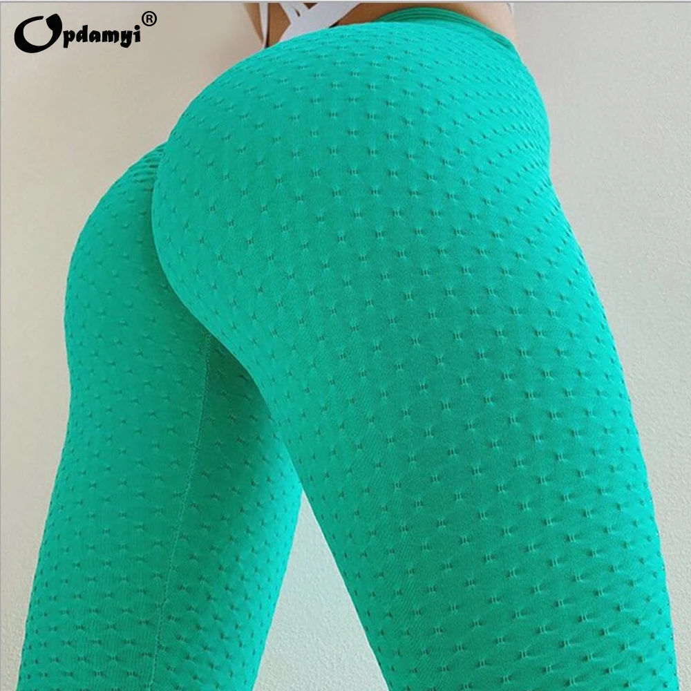 

Женские спортивные Леггинсы для фитнеса с эффектом пуш-ап, брюки для тренировок в тренажерном зале, модные Бесшовные штаны с высокой талией ...