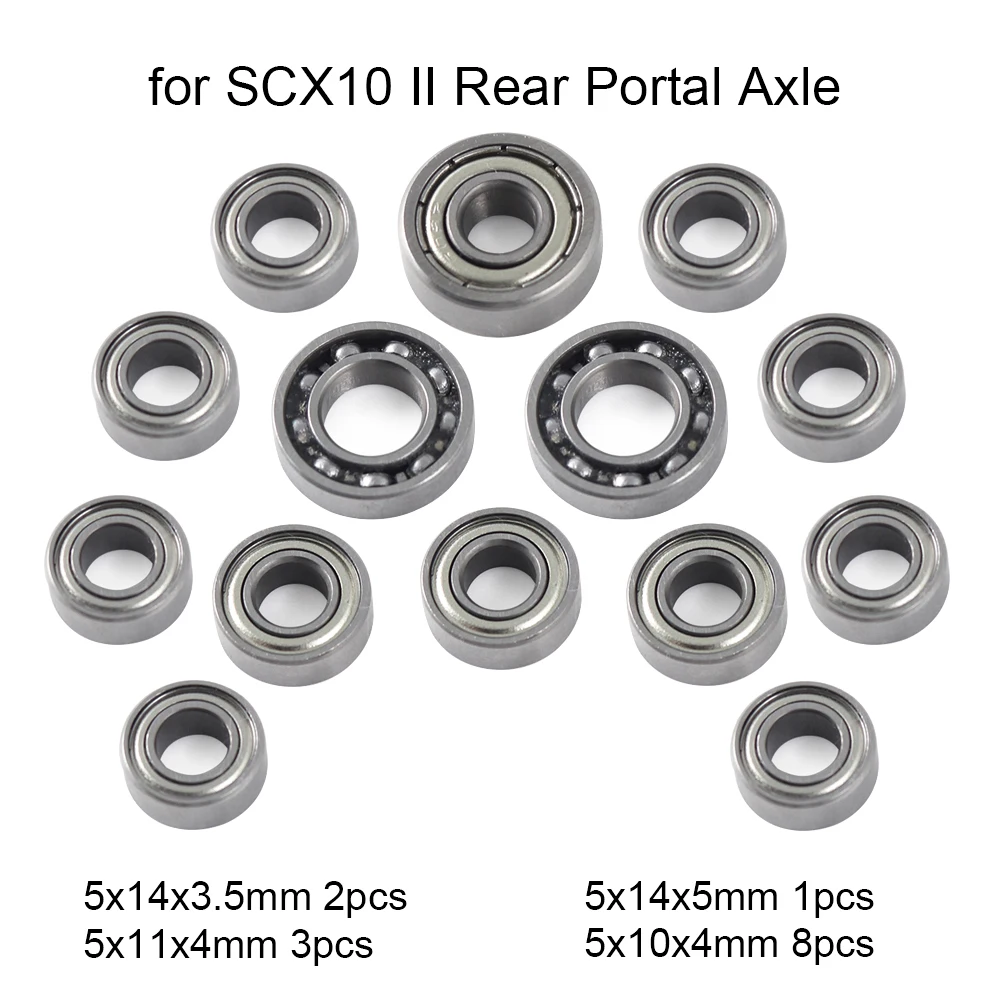 SCX10 II металлическая алюминиевая портальная ось внутренняя фотопередача набор