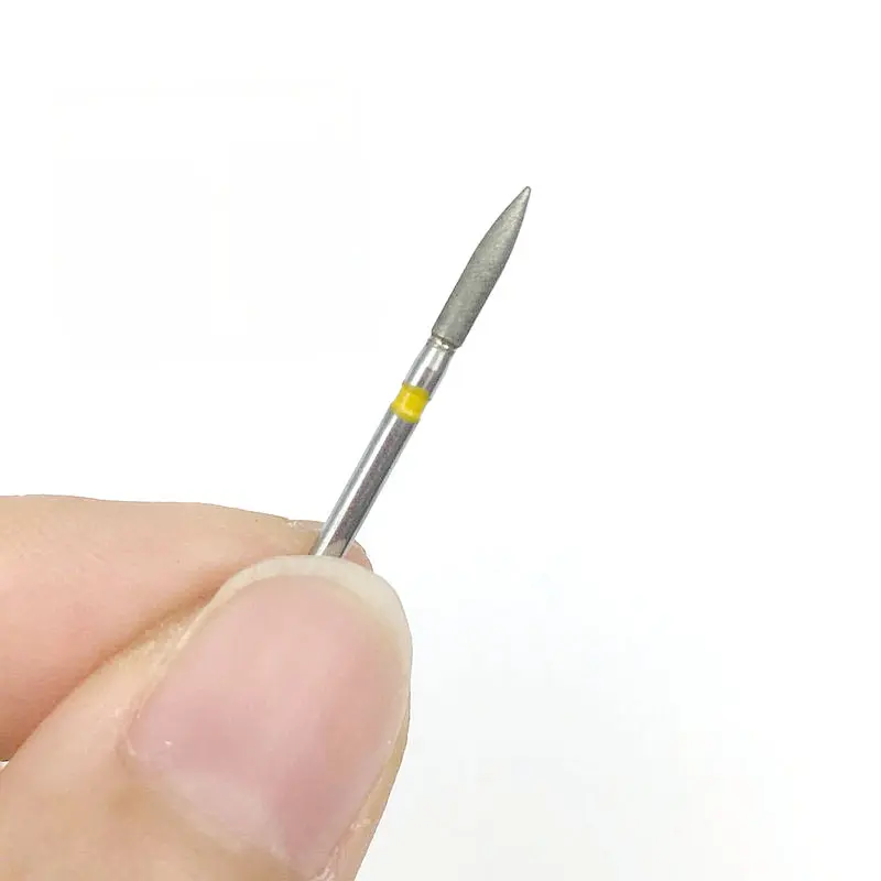 10 шт. алмазные Буры для полировки зубов высокоскоростной наконечник FG 1 6