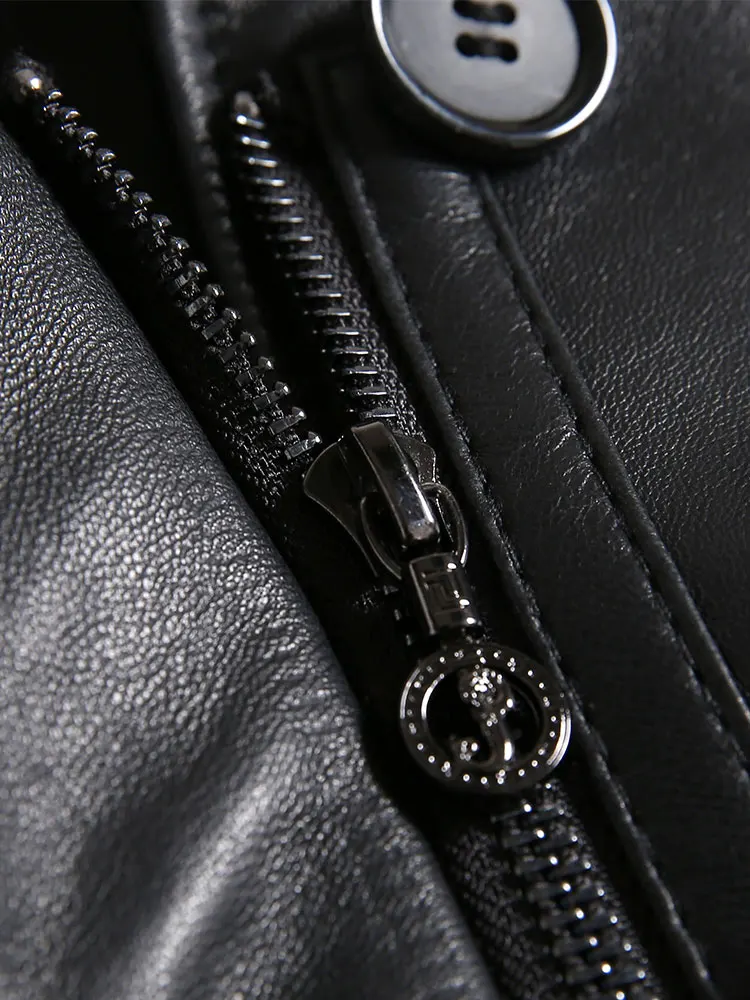 Куртка женская из натуральной овечьей кожи на зиму 100% | Женская одежда